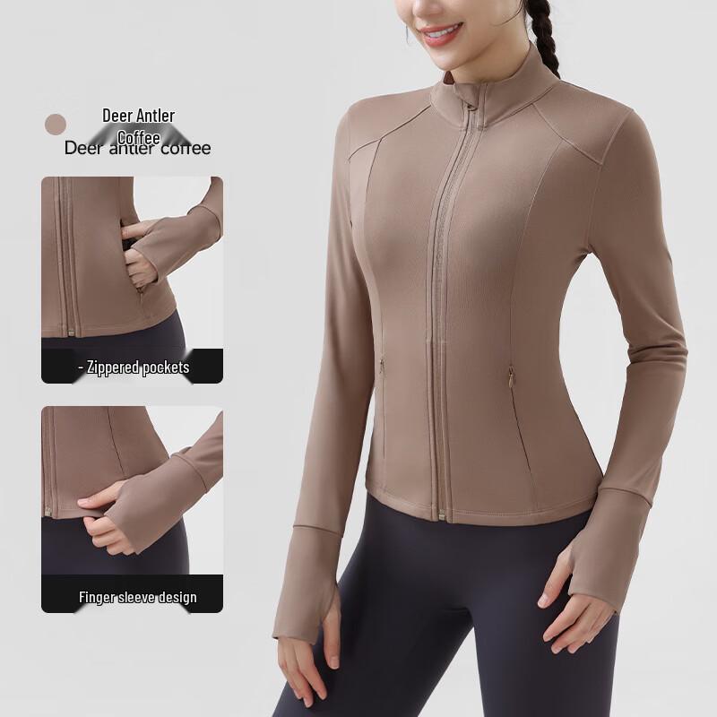 OEING Women's Thermal Outdoor Yoga Jacket