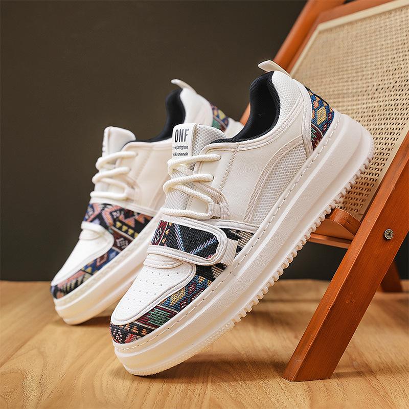 Autumn new simple board shoes comfortable low-top casual shoes thick sole