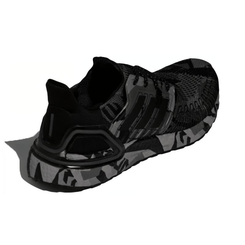 Adidas Ultra Boost 20 Geometric Pack Core Black Grey Sneakers H67278