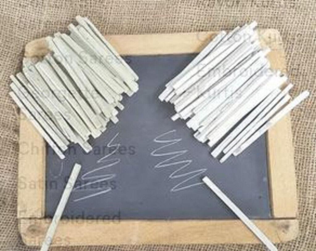 @ Schieferstifte Naturstein Kreide Schieferstift 15 Stück 25er Box