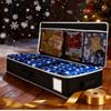 Wrapping Paper Organizer Storage Christmas Large Organizer Wrap Paper Containers with Pockets for Ribbons Bows Stationery Tools