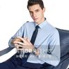 [100% Pure Cotton DP Wrinkle-Free] Men's Long-Sleeve Shirt, All-Season Business Casual Wrinkle-Resistant Formal Wear for Me