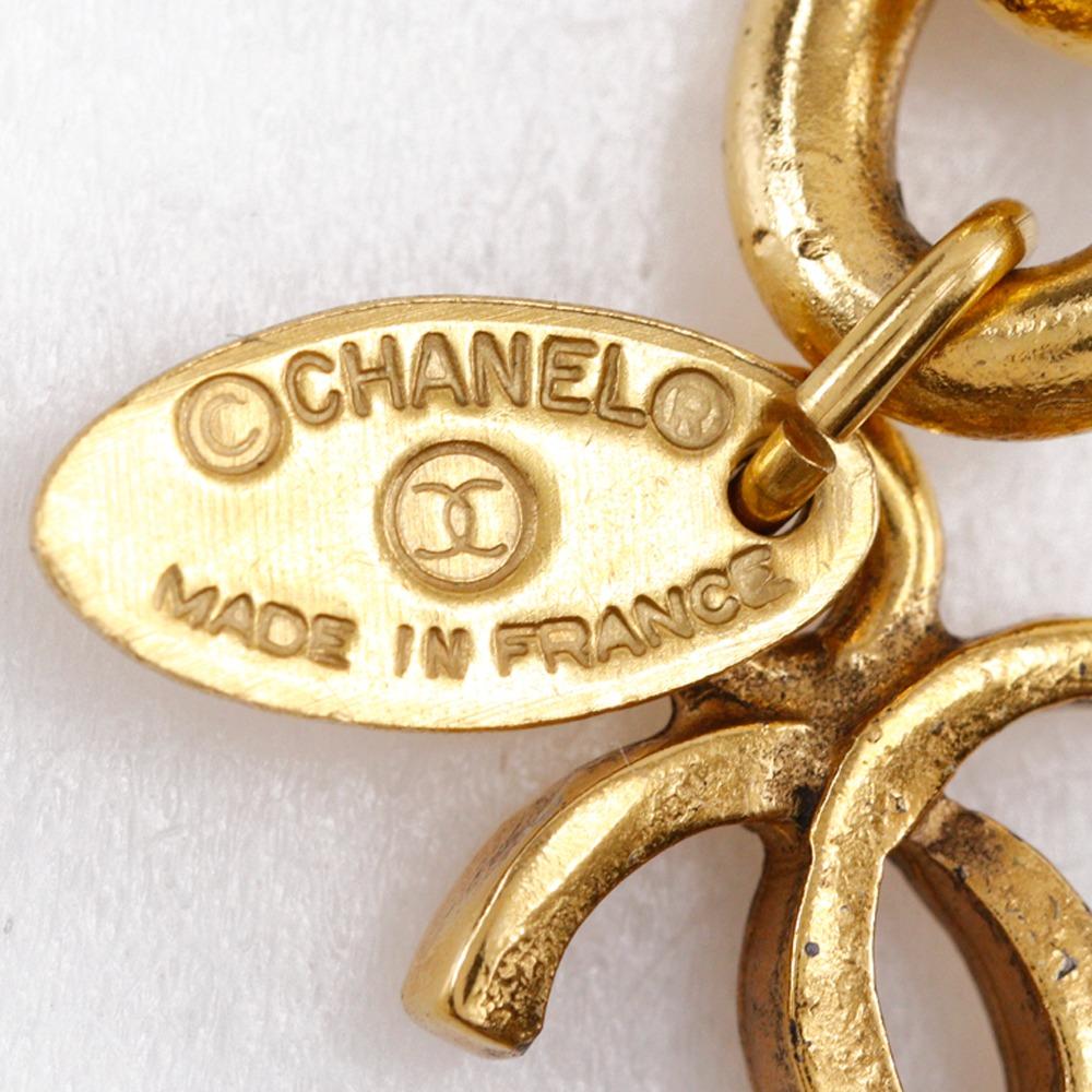 Chanel Naszyjnik vintage Platerowane Złoto/Sztuczna perła 138,3g Kobiety Używany