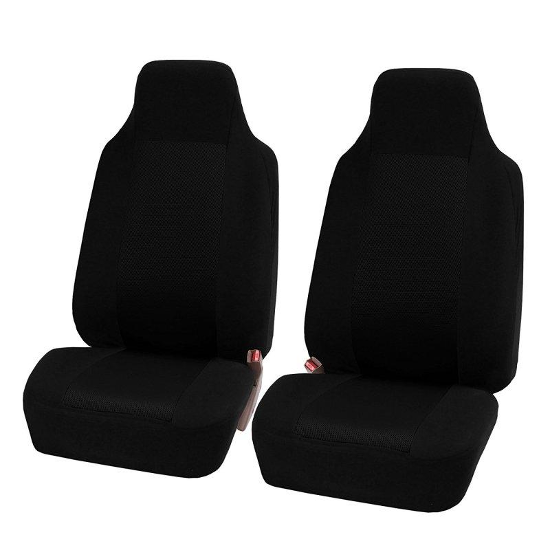 2pcs/set Universal Car Front Seat Cushion Unique Breathable Cloth Seat Cover Pad