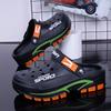 Scarpe Traforate Uomo Estate Moda Versatili Suola Spessa Antiscivolo Sandali Outdoor Casual Traspiranti Comode Scarpe Traforate
