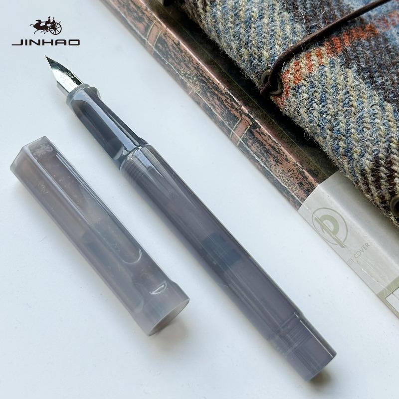 JINHAO 62D  Dreamy Color Series Fountain Pen High Quality Colors Student F EF Nib Ink Pen Stationery School Office Supplies