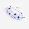 With Hole Curved Glass Beads 37 Styles Polka Dot Beads Lampwork Beads for 20pcs Diy Jewelry Making