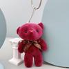 Portachiavi Ciondolo Tuta Peluche Orsacchiotto - Piccolo Giocattolo Regalo