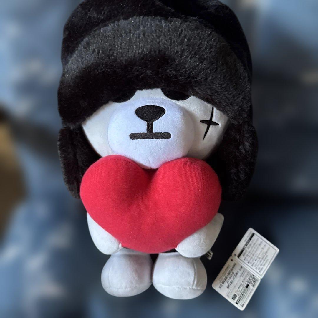 

[USED] BIGBANG KRUNK Heart Big Plush Toy Jiyeon