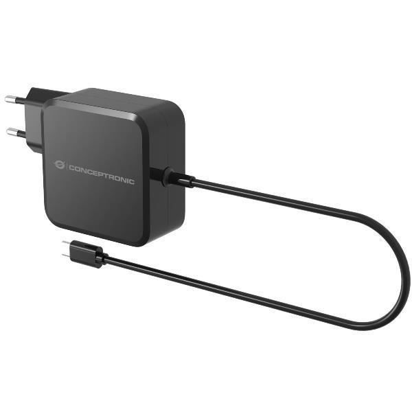 Chargeur mural - Conceptronic - Ozul05be - 100W - Noir - 1,8m