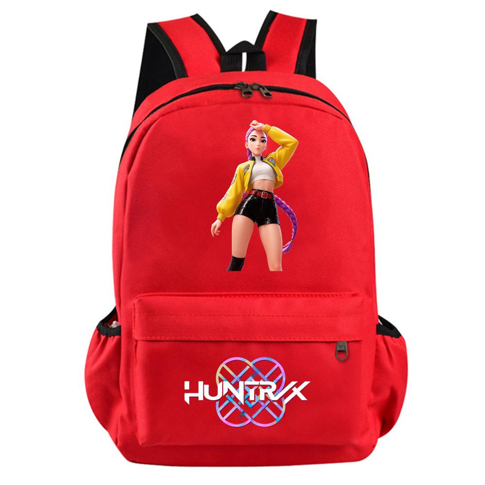 Anime K-Pop Demon Hunters Printed Backpack for Teenager Student Girl Boy Bookbag Schoolbag Women Large Capacity Waterproof Travel Bag Kid Gift