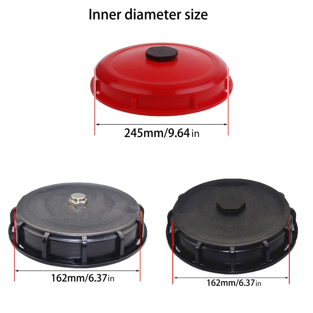 Capace de rezervor IBC Capace de butoaie de ton Capace de rezervor IBC Capace de butoi de ton Capac de rezervor Material PE rezistent la praf și impermeabil pentru rezervor IBC