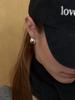 Love Me Monster Essential Round Ring Earrings (L253Mer060)