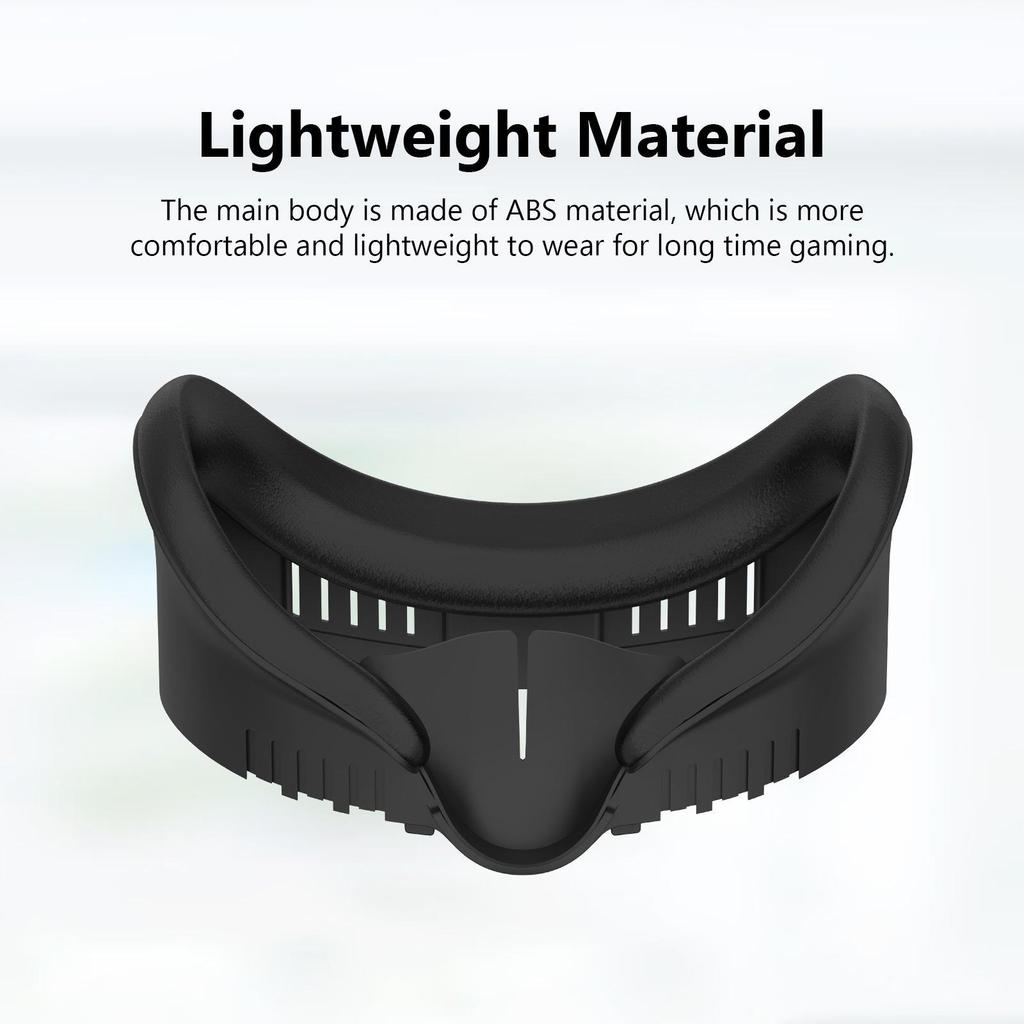 "Meta Quest 3 Soft Replacement Eye Mask - ABS PU Leather VR Accessory"