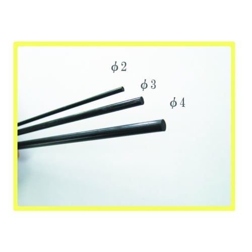 Doyusha Amazing! Hobby Grade Carbon Sandpaper Stick, Thick (4mm Diameter), Hobby Tool