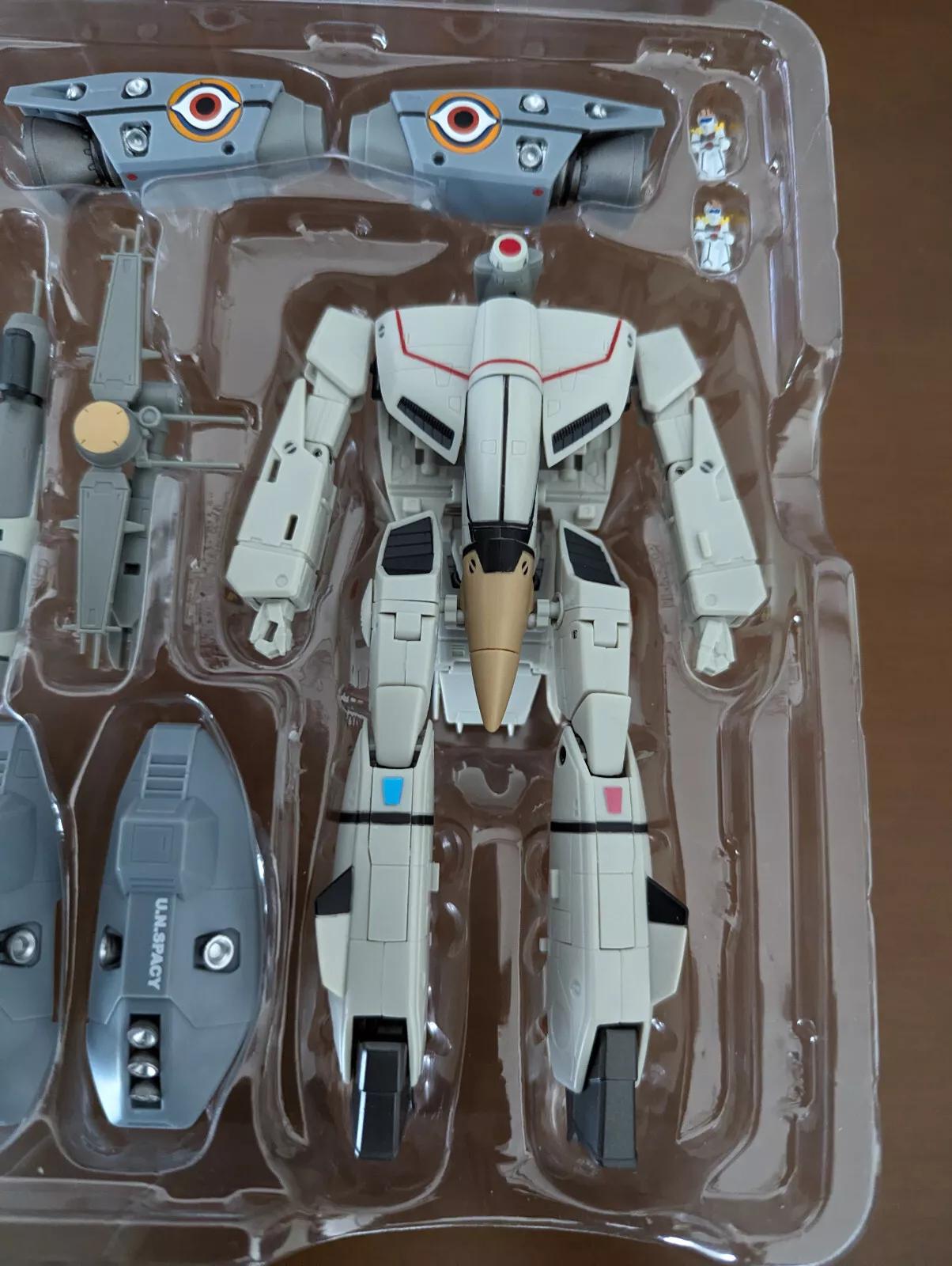 [ИСПОЛЬЗОВАННЫЙ] Bandai Macross / Robotech Hi-Metal R VE-1 Elintseeker Фигурка Япония — фото 11