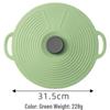 Silicone Anti-Overflow High-Temp Pot Lid & Non-Slip Cup Cover