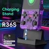 Ergonomic Charging Base For R36S Game Console Magnetic Chargers Dock Ideal For Display And Daily Use