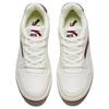 New Anta Original Year Slip Resistant Height Increasing Low top Skateboard Shoes Women's White Red 122538034R-7