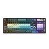 98-Tasten Kabellose Bluetooth Tri-Mode Mechanische Tastatur mit Blauen, Schwarzen, Braunen, Roten Schaltern - RGB für Gaming, Büro, Esports, Mädchen.