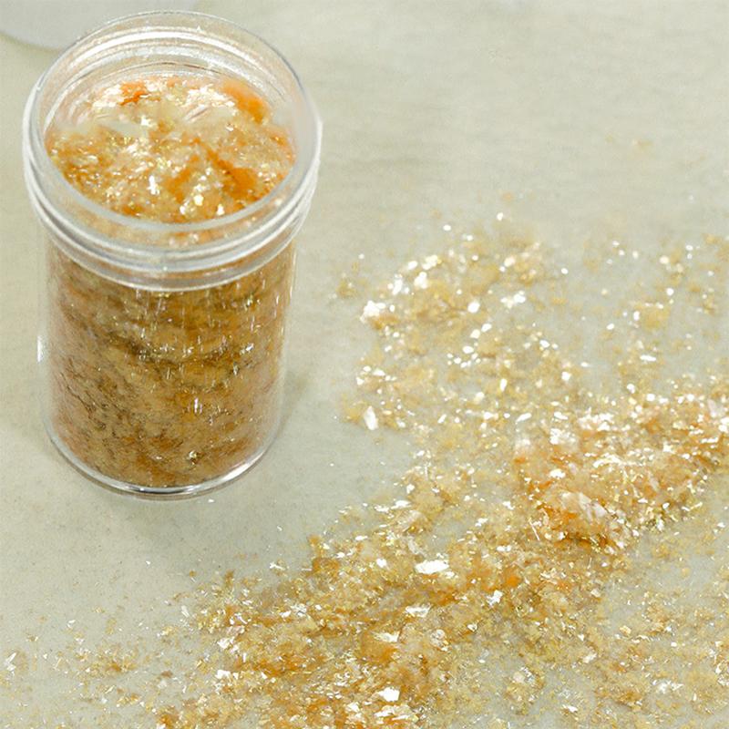 Mirror Iridescent Mixed Nail Glitter  Powder Holographic Spangles Flakes Nail Art Powder Gel Polish Manicure Accessories