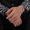 Adjustable Rattan Ring with Adjustable Opening for Men and Women, Vintage Fashion Personalized Handmade Gift