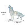 Crystal Lucky Wolf  Dog Miniatures Figurines Home Desktop in-vehicle Crystal Crafts Ornaments Wolf Tea Pet Home Decoration Gifts