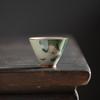 Hand-painted Ge Kiln Host Porcelana Cup Handmade Ceramic Tea Cup Single Sample Tea Cup Open Piece with Gift Box Kung Fu Tea Set