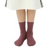 Kids Simple Crew Socks Plain Ankle Socks Breathable Booties Socks Calf Socks