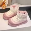 Winter Schneestiefel Kinder Dick Warm Jungen Mädchen Schuhe Wasserdicht Kinder Winterstiefel Samt