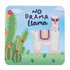 Coasters Set 4pk (10x10cm) (Llama)