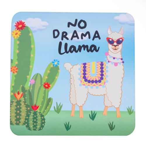 Coasters Set 4pk (10x10cm) (Llama)