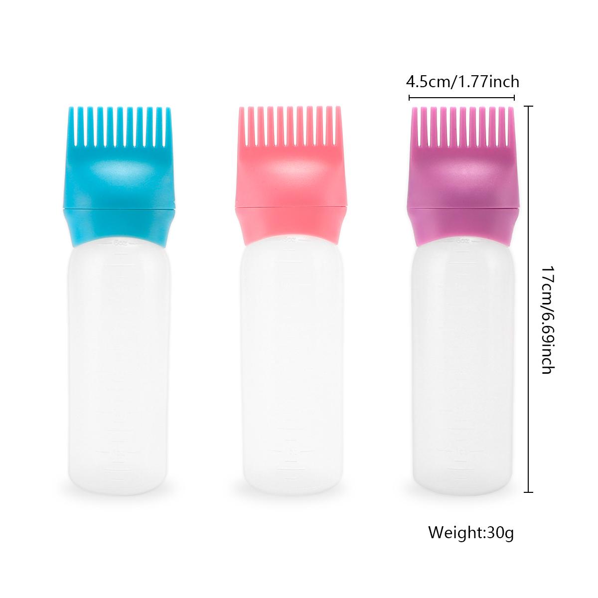 

3 шт. профессиональных флакона для краски для волос, салонная краска для волос, флакон для масла для волос, аппликатор для домашнего парикмахера, инструменты для окрашивания и укладки волос