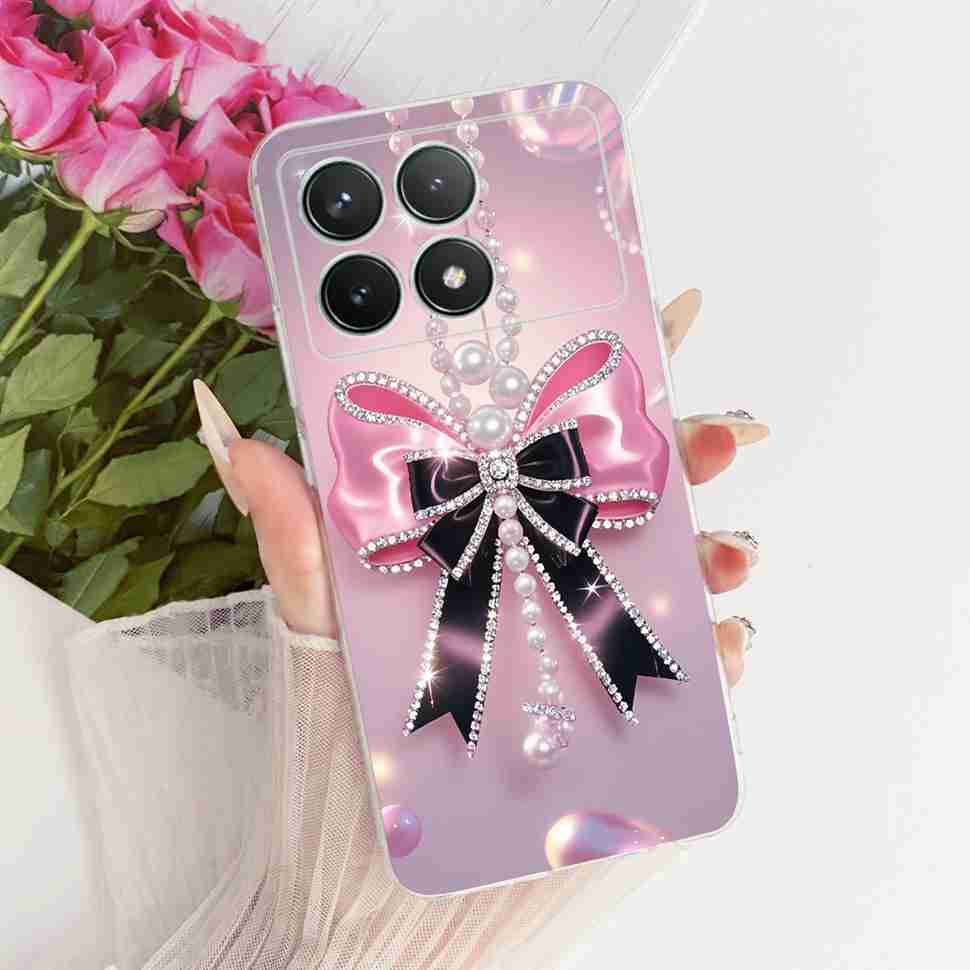 Cartoon Design For Redmi K70 5G 23113RKC6C Case Luxury Fashion Silicone Shell For Redmi K70 K70 Pro 23117RK66C TPU Back Cover
