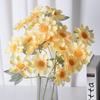 Künstliche Gesar Gänseblümchenblume mit strapazierfähigem Seidenmaterial für Event-Heimdekoration