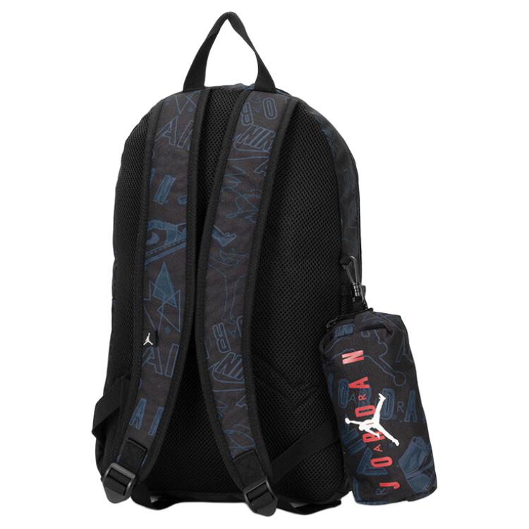 Jordan School Backpack Large With Pencil Case Dark Blue Jordan JD2433038GS-001