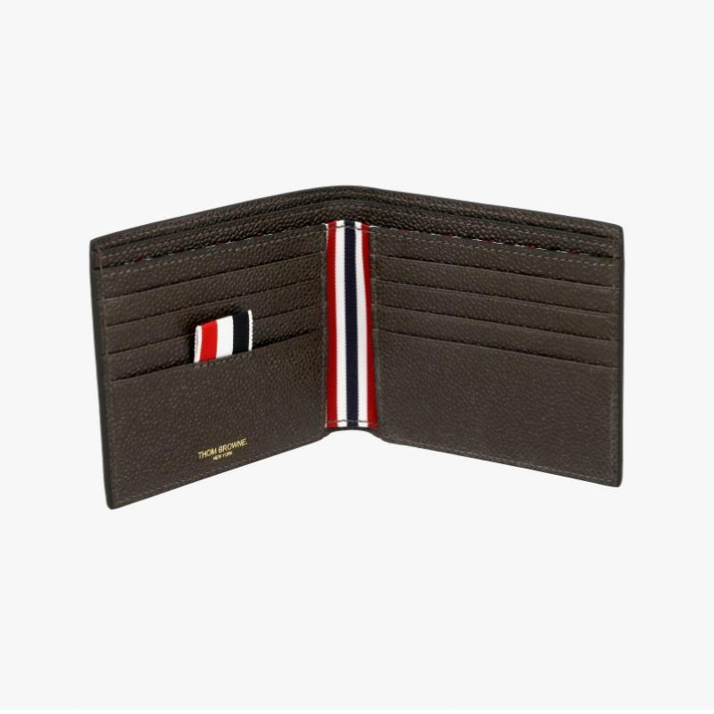 Thom Browne Kieselkorn Drei Streifen Lasche Geldbörse Maw023a 00198 206