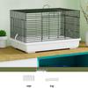 Large Hamster Cage 80 with High Tray & Running Wheel, Ideal for Golden Hamsters