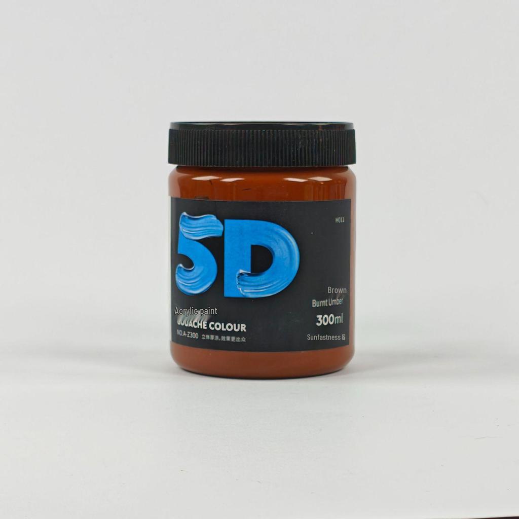 Lata de Pintura Acrílica de 300 ml: Impermeable, Ideal para Estudiantes de Arte, Proyectos de Bricolaje y Arte Pintado a Mano por Niños