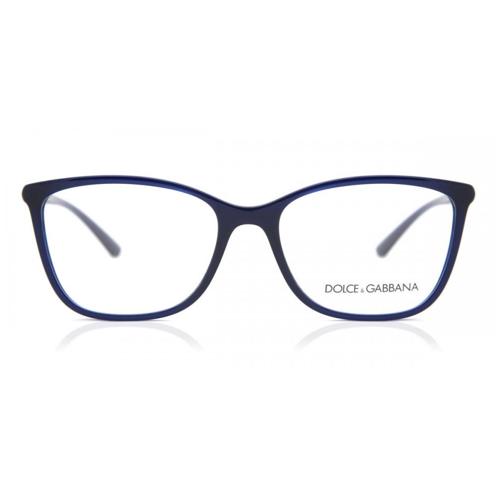 

Dolce Gabbana Dg5026 Essential 3094 Women Eyeglasses Opal Blue/54