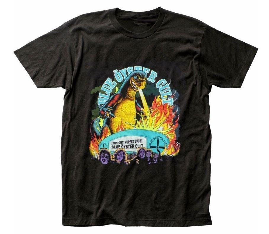 

Hot Rare Blue Oyster Cult Band Cotton Black S5XL Shirt HL025 Unisex T-Shirt XXXL