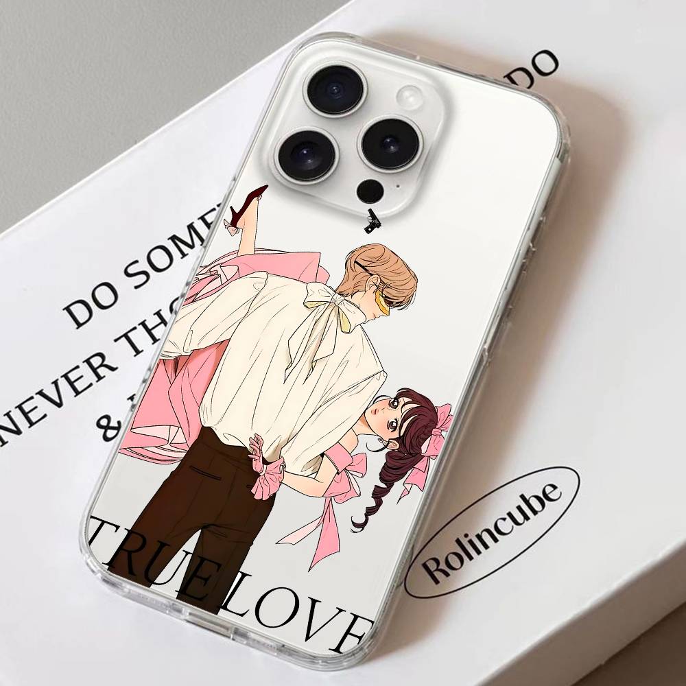 Operation True Love Phone Case For IPhone 17 16 15 11 14 12 13 16 Pro Max X XR XS Max Plus Clear Soft Cover