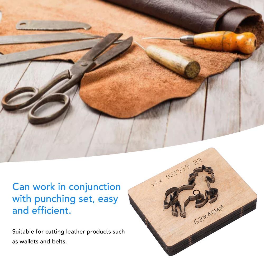 Horse Shape Leather Cutting Die Alloy Steel Craft Tool DIY Punch Cutter  Crafting Projects