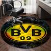 1pc B-BVB09 Print Round Carpet Chair Round Carpet Suitable for Bedroom Living Room Home Decorative Carpet