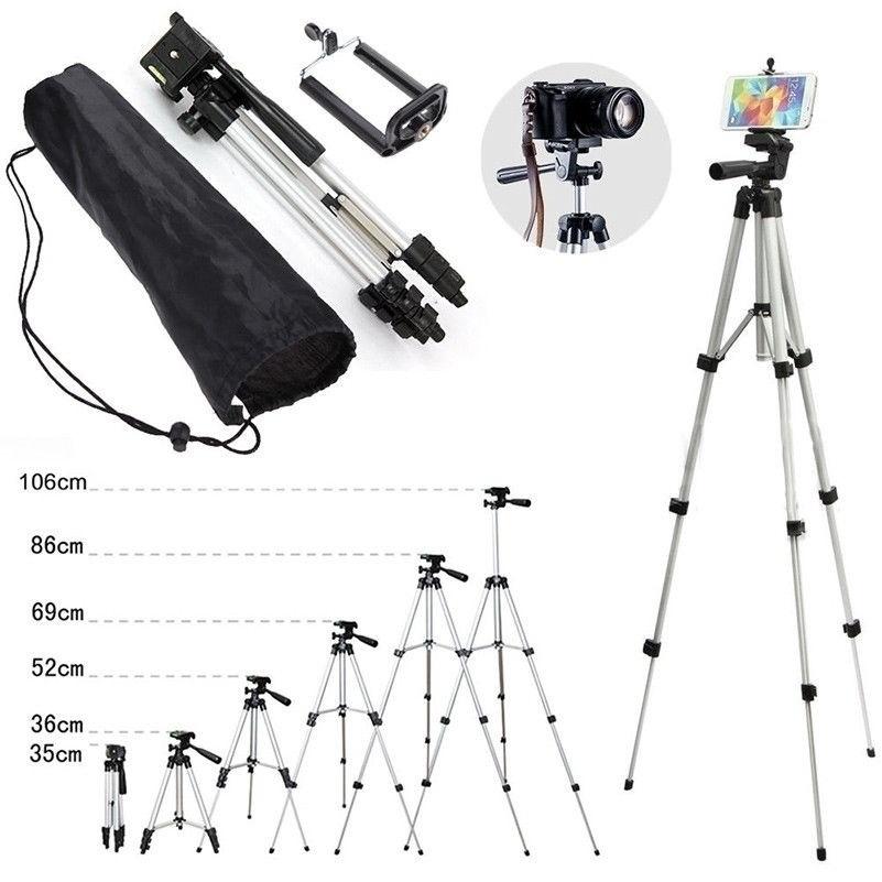 Stativ na fotoaparát s dálkovým ovládáním pro telefon Stativ na fotoaparát Stativ pro mobilní telefon Příslušenství Monopod Trojnohý klip Prodloužení