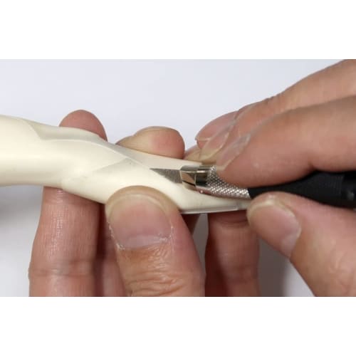 Argofile Design Knife-Shaped Diamond File, DiaFinish #600, HDF3060#600, White