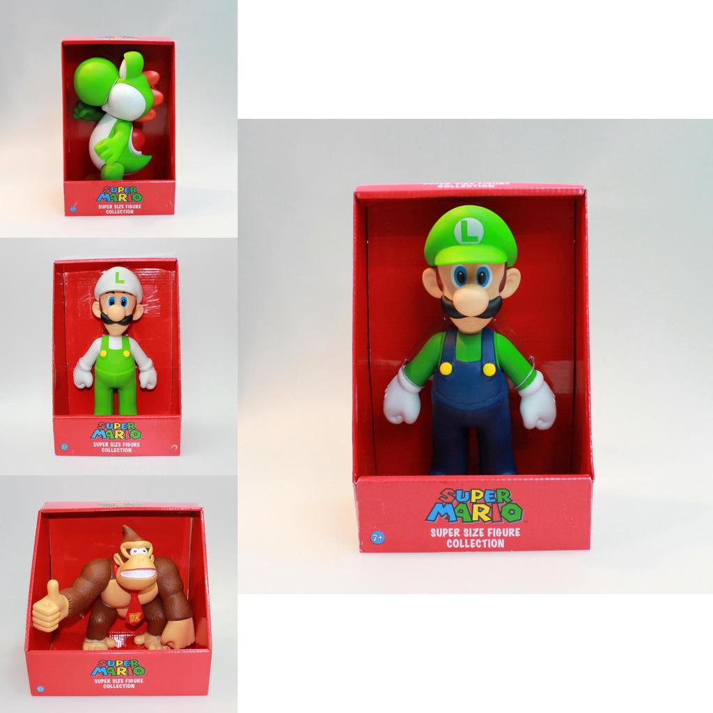 Premium 9-Zoll Hochwertige Super Mario Bros Actionfiguren Spielzeug Mit Einzelhandelsverpackung