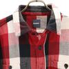XLARGE Check Pattern Long sleeve Heavyweight Flannel shirt L Red Men's Used