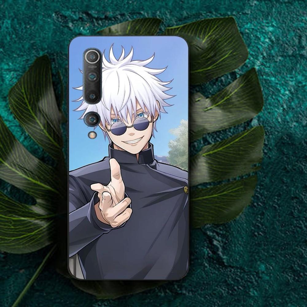 Cartoon Gojo Satoru Characters Phone Case For Redmi Note 4 X 5 A 6 7 8 T 9 9S 10 11 11S 11Epro Poco M3 Pro