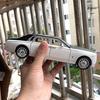 Diecast 1:24 Rolls-Royce Phantom Alloy Pull-back Car Model, Black/Silver